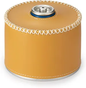 Gas Canister Protective CoverGas Canister Protective CaseGas Cover, PU Leather Gas Cover Vintage Portable Effective Tear Stove