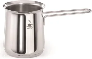 Gefu Frother Jug Claudio, for Milk, Suitable for Induction, Stainless Steel, 600ml,