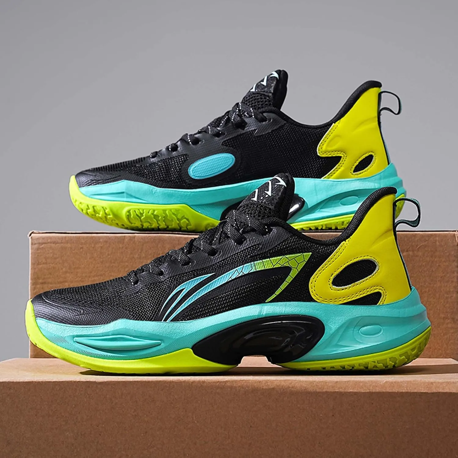 General Basketball Shoes, Summer Shoes, Anti Slip Running Shoes, Shock-Absorbing Walking Shoes, Breathable Tennis Shoes