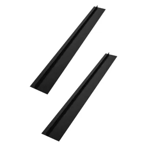 GLEAVI 2Pcs Kitchen Sealing Tape Self Adhesive Strip for Stove Counter Gaps Easy to Install Clean Protective Sticker for Food Prevention