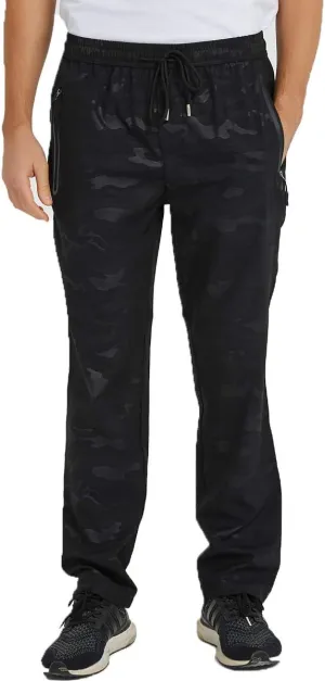 Gopune Men's Lightweight Hiking Running Sweatpants Quick Dry Outdoor Athletic Casual Pants with Zipper Pockets
