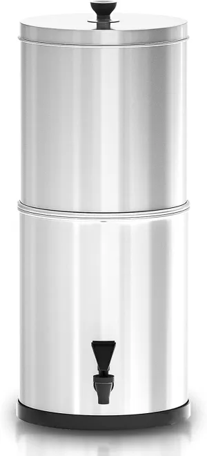 Gravity Water Filter System Water Filtration Bucket for Home Camping Hiking Emergency Preparedness