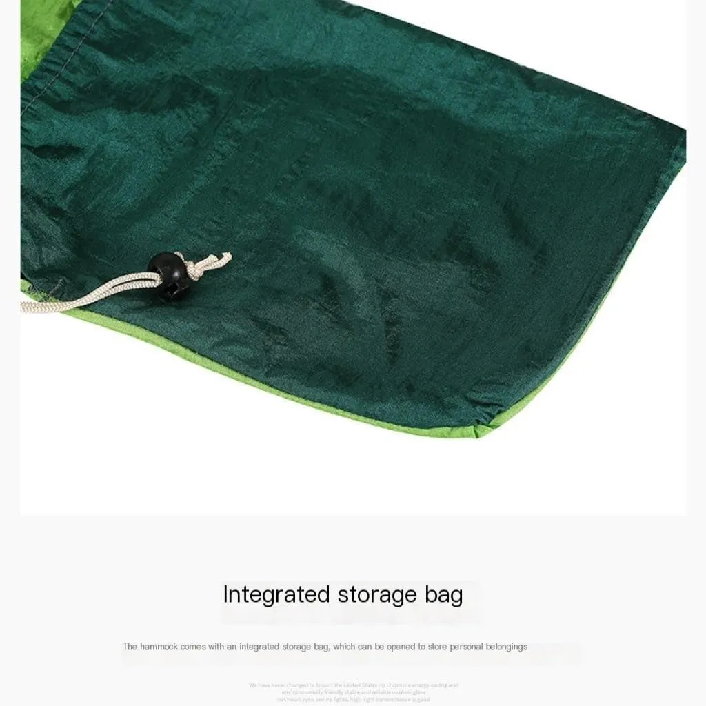 Hammock Double Outdoor Parachute Wholesale Hammock with Mosquito Net Anti-Mosquito Nylon Single Double Camping Hammock Hammock Outdoor(Bruin)