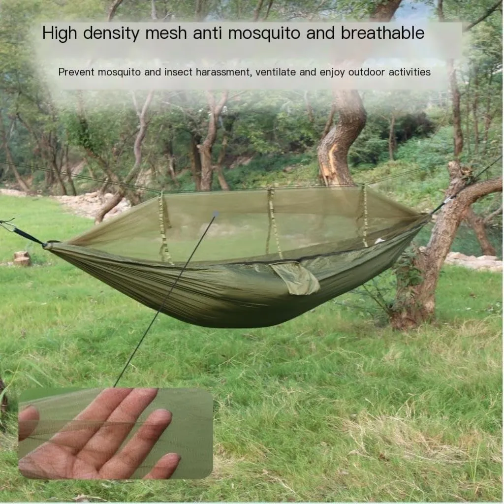 Hammock Hammock Outdoor Camping Anti-Mosquito Outdoor Camping with Mosquito Net Breathable Hanging Tree Tent Hammocks for Outside