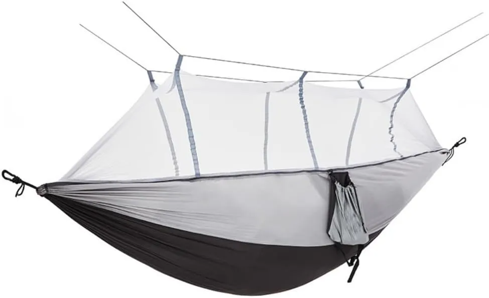 Hammock Hammock Outdoor Camping Anti-Mosquito Outdoor Camping with Mosquito Net Breathable Hanging Tree Tent Hammocks for Outside(F)