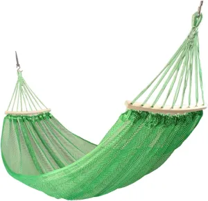Hammocks for Outside Hanging Camping Hammock Breathable Casual Mesh Lightweight Nylon Camping for Indoor Outdoor Travel Hiking Beach Hammock Camping, Grün