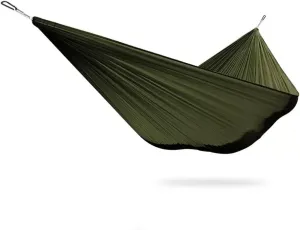 Hammocks Nylon Lightweight Portable Travel Hammock for Camping Gear, Hiking, Backpacking, and Beach Adventure