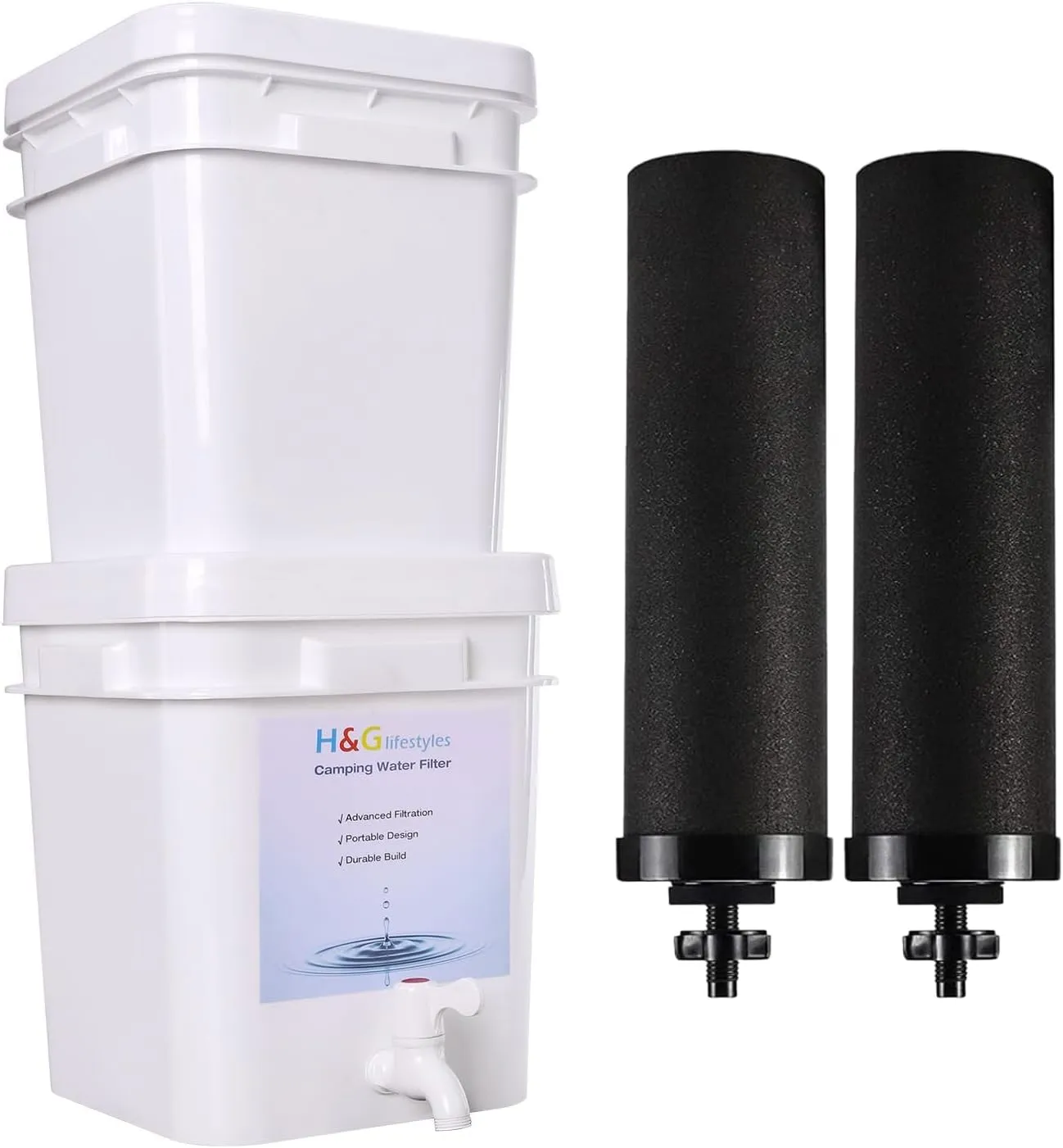 H&G Lifestyles Survival Water Filter: Pure Camping!