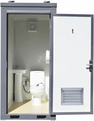 Handicap-Accessible Portable Restroom for Disabled, Outdoor Mobile Toilet for Concerts, Conventions, Construction, Sporting Events