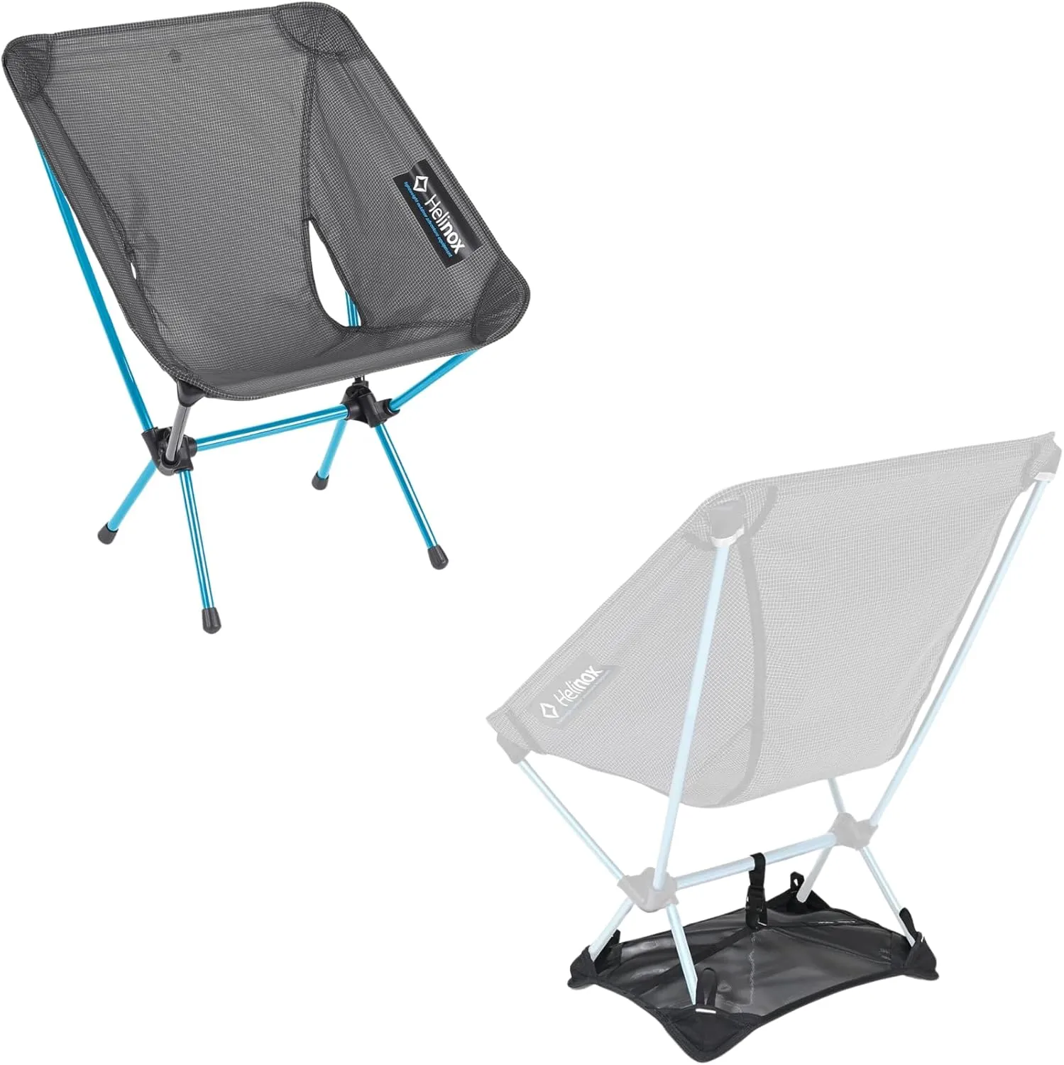 Helinox Chair Zero and Ground Sheet