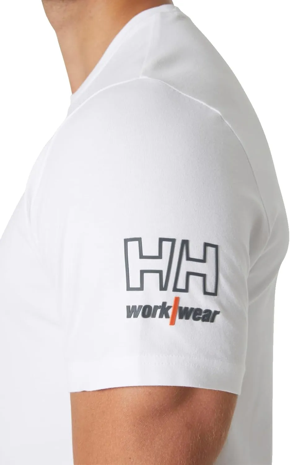 Helly-Hansen Workwear Kensington Short Sleeve T-Shirts for Men Made from Light Breathable 92% Cotton Blend for High Mobility