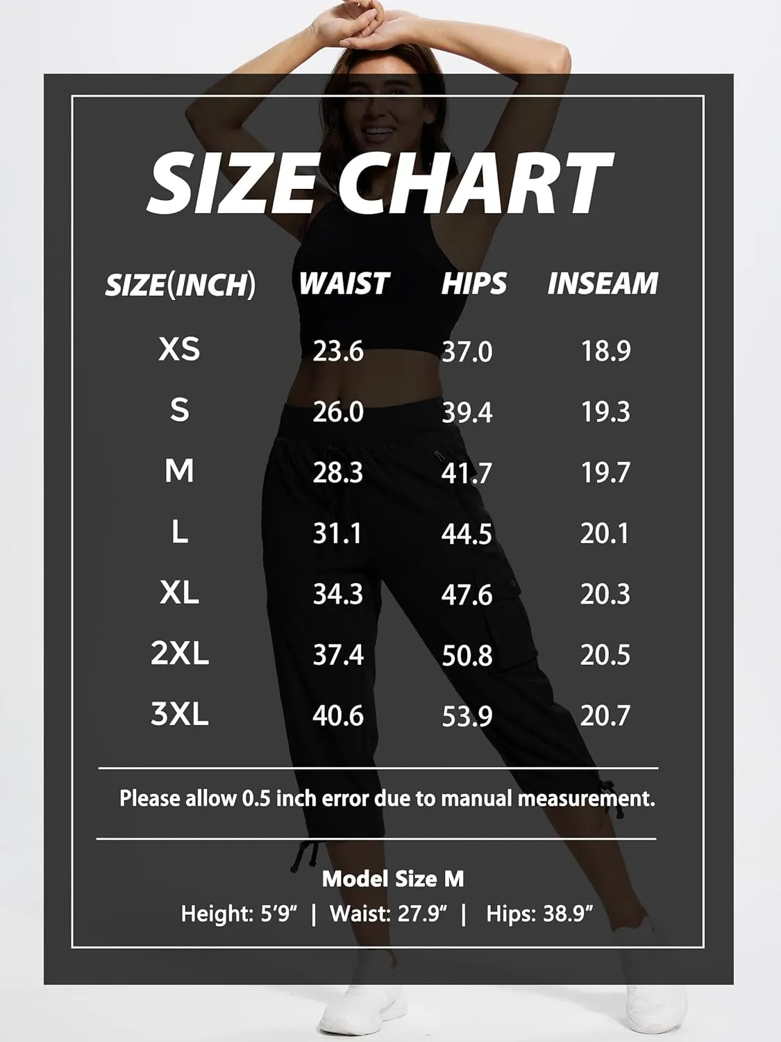 Hiking Capris for Women with Pockets Lightweight Quick Dry Cargo Capri Travel Pants Women Casual Women's Capris