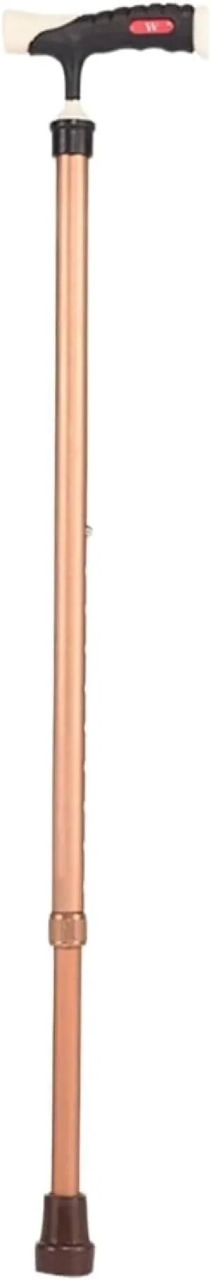 Hiking Trekking Poles Aluminum Alloy Trekking Poles Height Adjustable Hiking Poles Lightweight Telescopic Hiking Stick Hiking Sticks for Trekking(A)