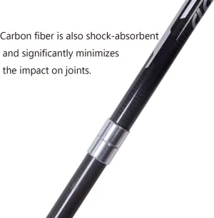 Hiking Trekking Poles Trekking Poles Folding Hiking Sticks Lightweight Carbon Fiber Adjustable Walking Sticks Hiking Sticks for Trekking