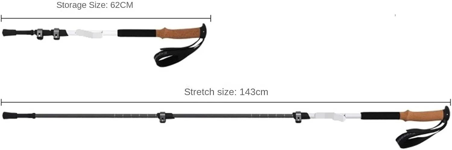 Hiking Trekking Poles Ultralight Aluminum Trekking Poles Lightweight Sticks for Hiking Camping Mountaining Hiking Sticks for Trekking