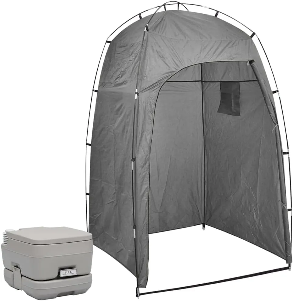 Home Hardware Businese Portable Camping Toilet with Tent 10 10 L