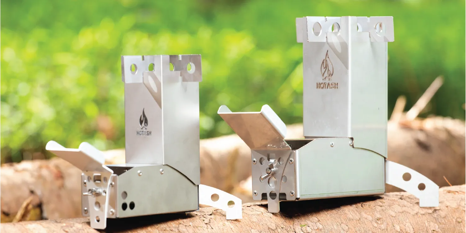 Hot Ash Rocket Stove