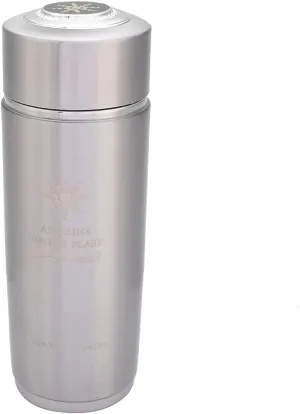 Hydrated Water Bottle, Portable Nano Balance Bottle Nano Cup Nano Energy Bottle Energy Water Bottle Hydro Bottle Smart Water Bottle for Outdoor Gym Fitness (Silver)