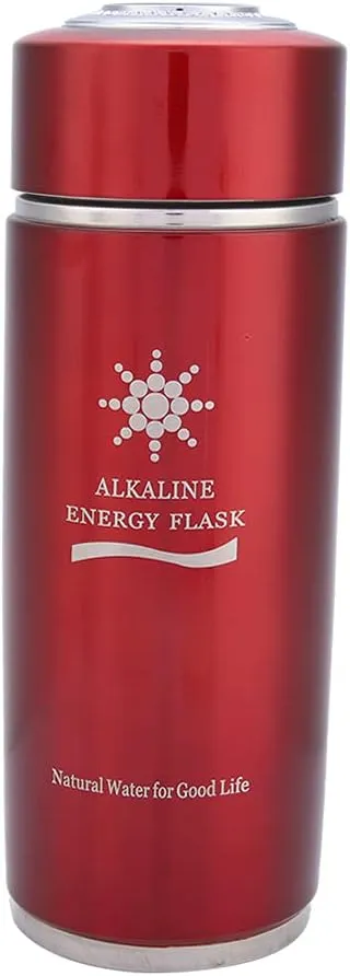 Hydrated Water Bottle, Portable Nano Balance Bottle Nano Cup Nano Energy Bottle Hydro Bottle Energy Water Bottle Water Generator for Outdoor Gym Fitness (Red)
