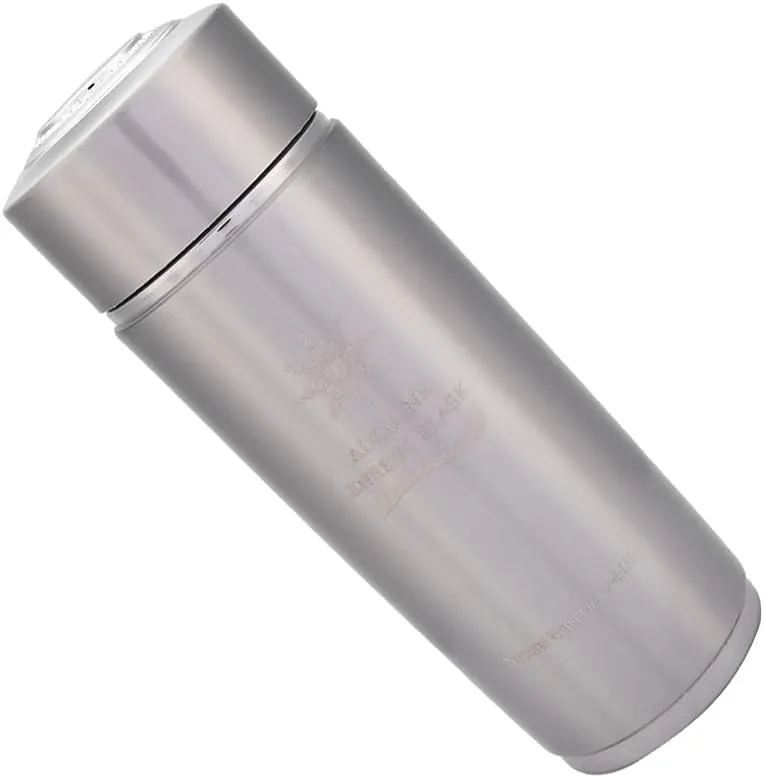 Hydrated Water Bottle, Water Generator Energy Water Bottle Portable Nano Balance Bottle Nano Cup Nano Energy Bottle Smart Water Bottle for Outdoor Gym Fitness (Silver)