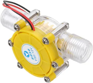 Hydroelectric Micro Hydro Generator 1/2 Inch Portable Water Flow Generator Charger 10W 12V