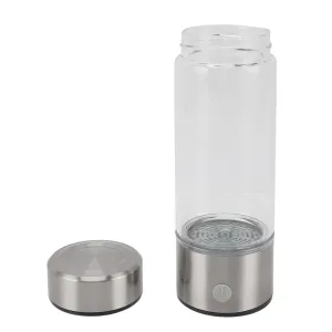 Hydrogen Water Bottle Portable Water Ionizer Machine Health Cup with Advanced Electrolysis Technology, Lithium Battery for Home and Travel Use