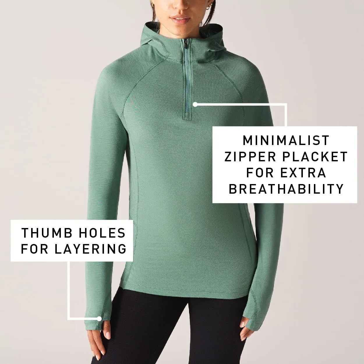 IBEX Merino Wool Women's Indie Hoodie | Insulated, Breathable & Odor-Reducing Pullover | Sweaters Ideal For Hiking