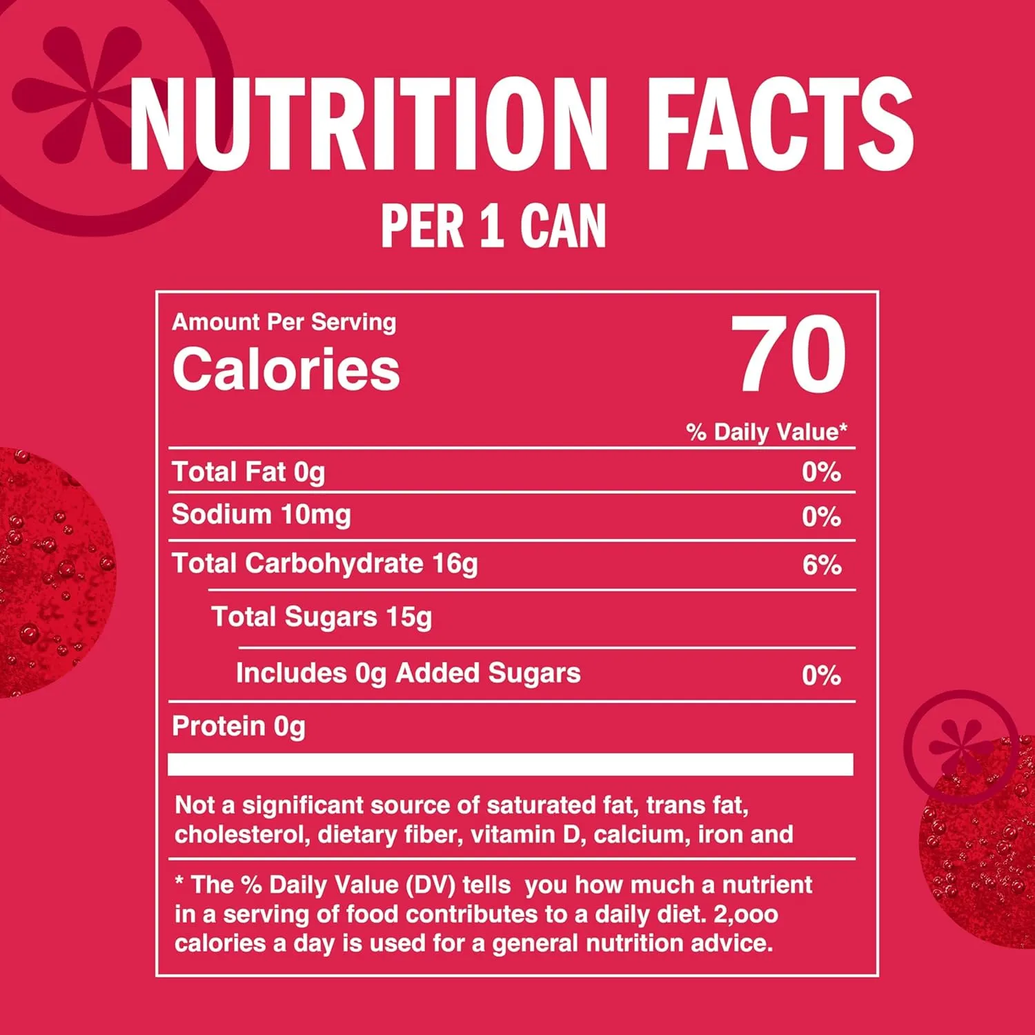 IZZE Sparkling Juice Beverage Blend, Pomegranate, No Sugar Added, 8.4 FL OZ, 24 Cans