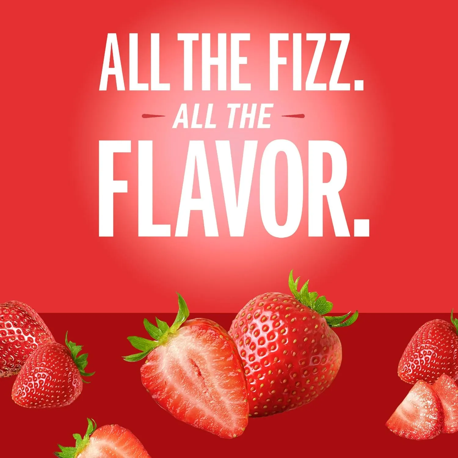 IZZE Sparkling Juice Beverage Blend, Strawberry, No Sugar Added, 8.4 FL OZ, 24 Cans