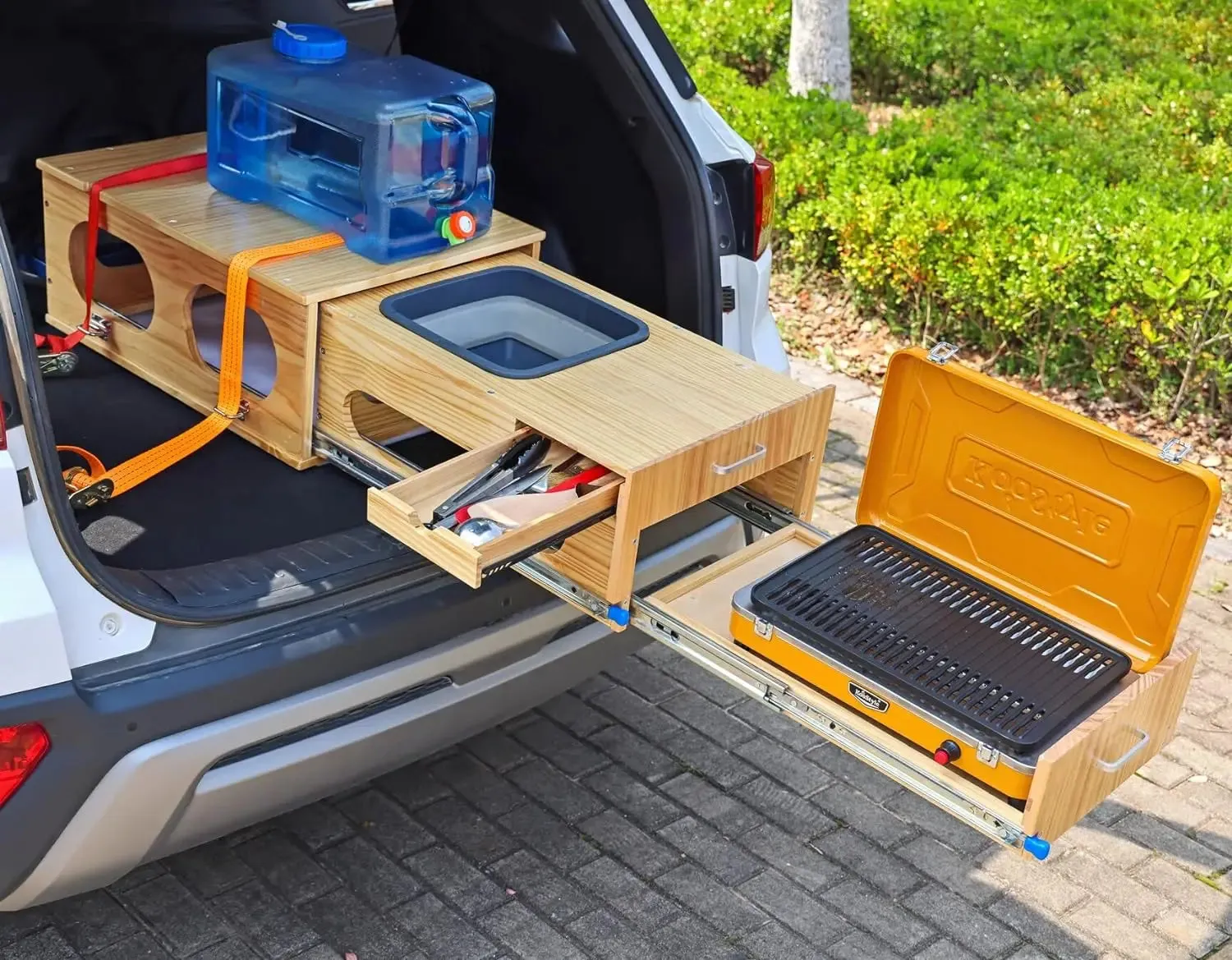 Jagahaha Ultimate Overland Kitchen - All-in-One Camp Kitchen