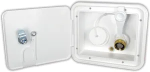 JR Products K7112-6-A City / Gravity Water Hatch, Polar White