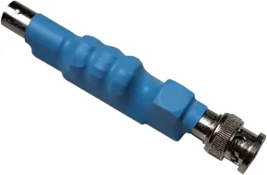 K9DP QRP 40 Meter Portable Bandpass Filter, up to 20 watts, with Male/Female BNC connectors, 40m Blue