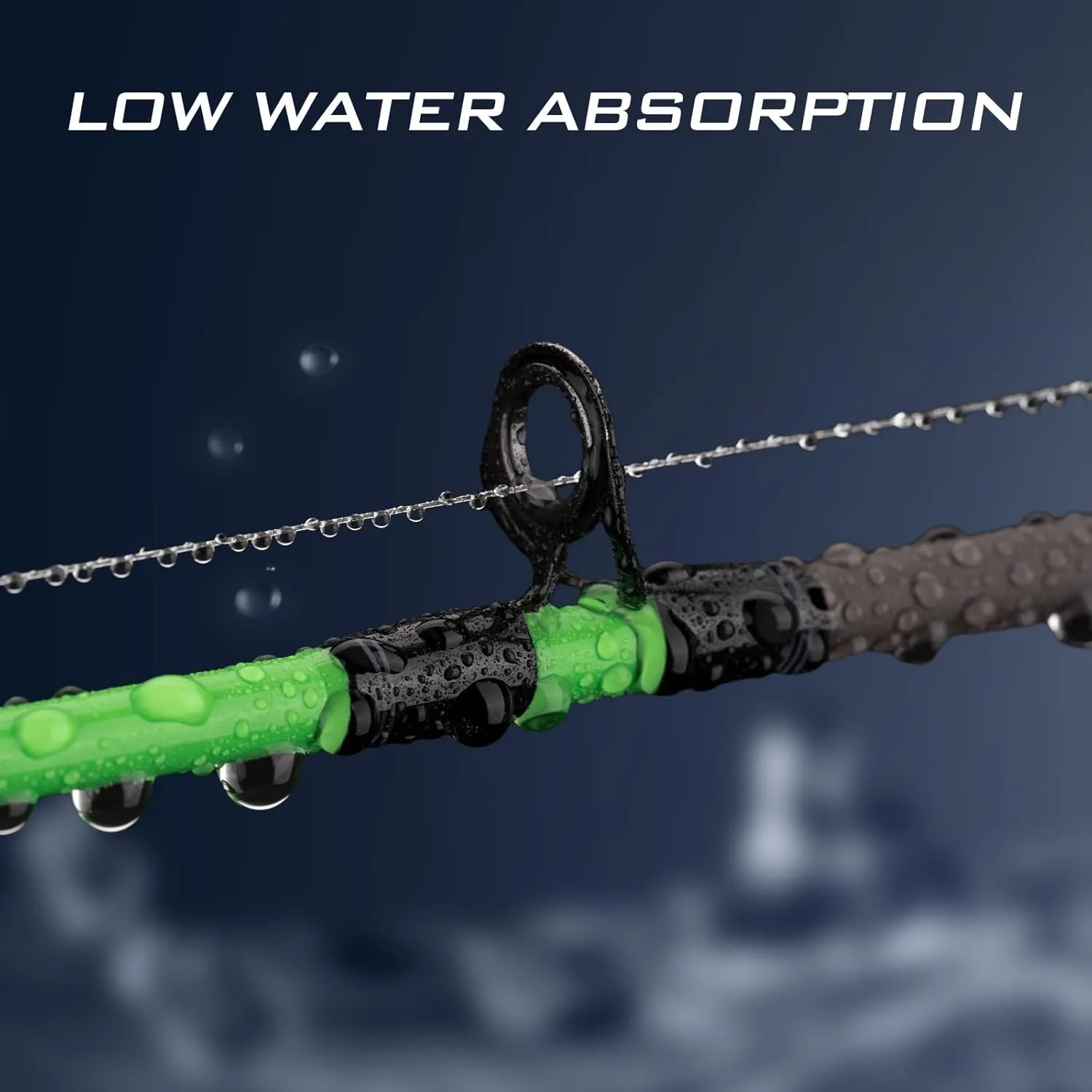 KastKing Kovert Blue Water 100% Fluorocarbon Fishing Line, Clear Fishing Leader, Extreme Clarity, Fast Sinking, Shock Resistant, Ultra-Low Visibility, Invisible Underwater, High Abrasion Resistance