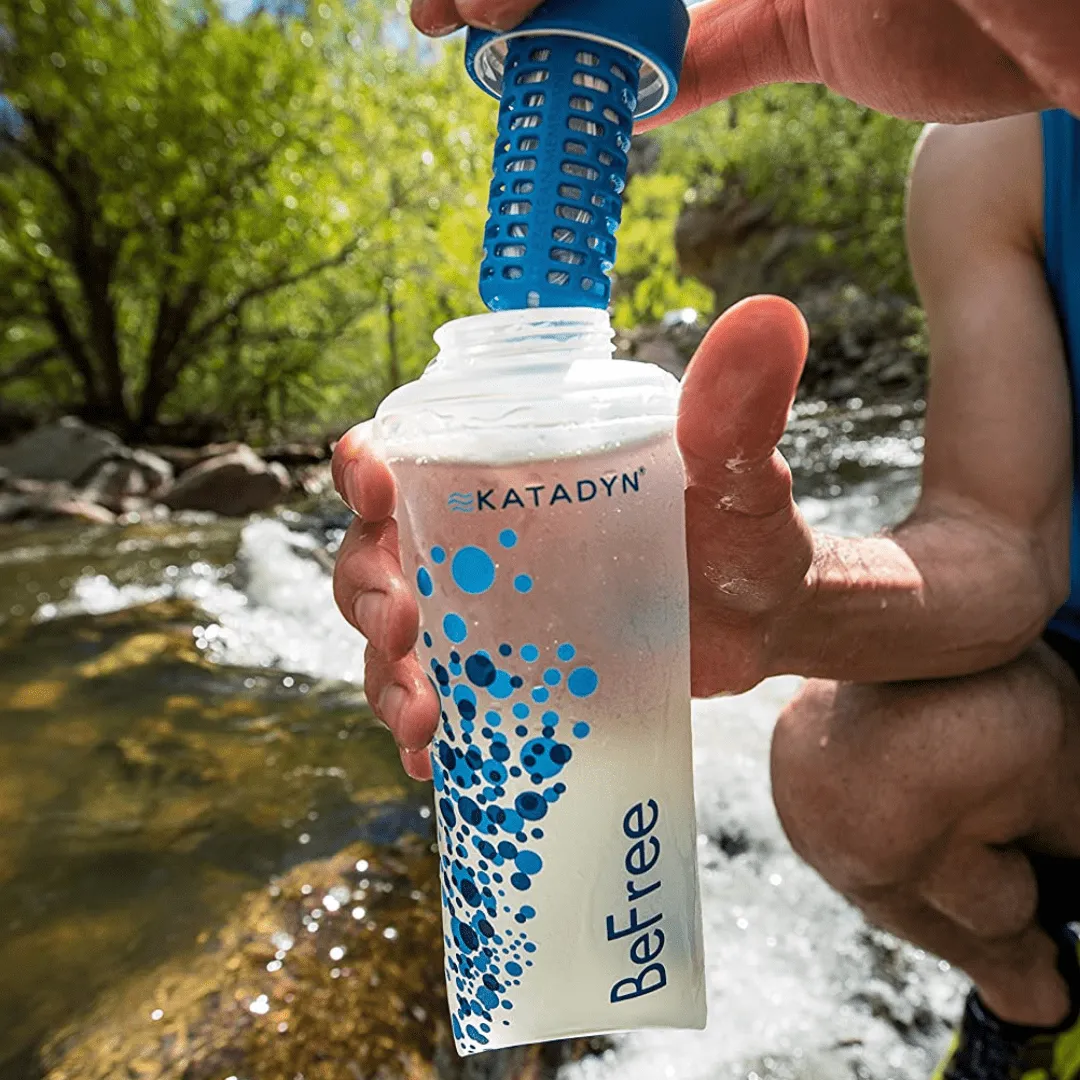 Katadyn BeFree Water Filtration System Blue 0.6 L