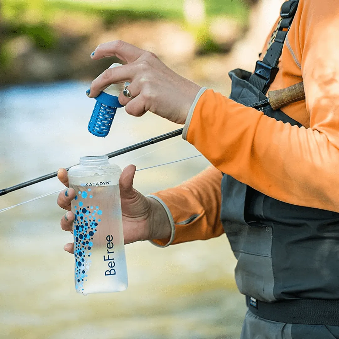 Katadyn BeFree Water Filtration System Blue 0.6 L