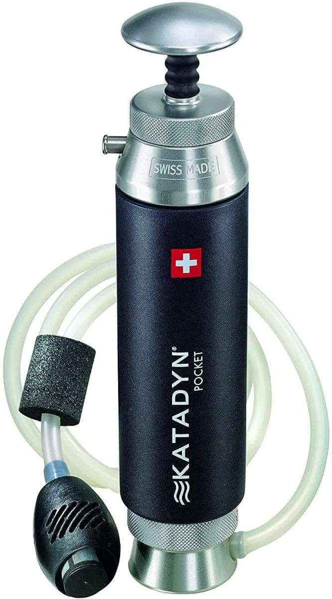 Katadyn Pocket Water Filter Long Lasting Camping Emergency Purification Premium