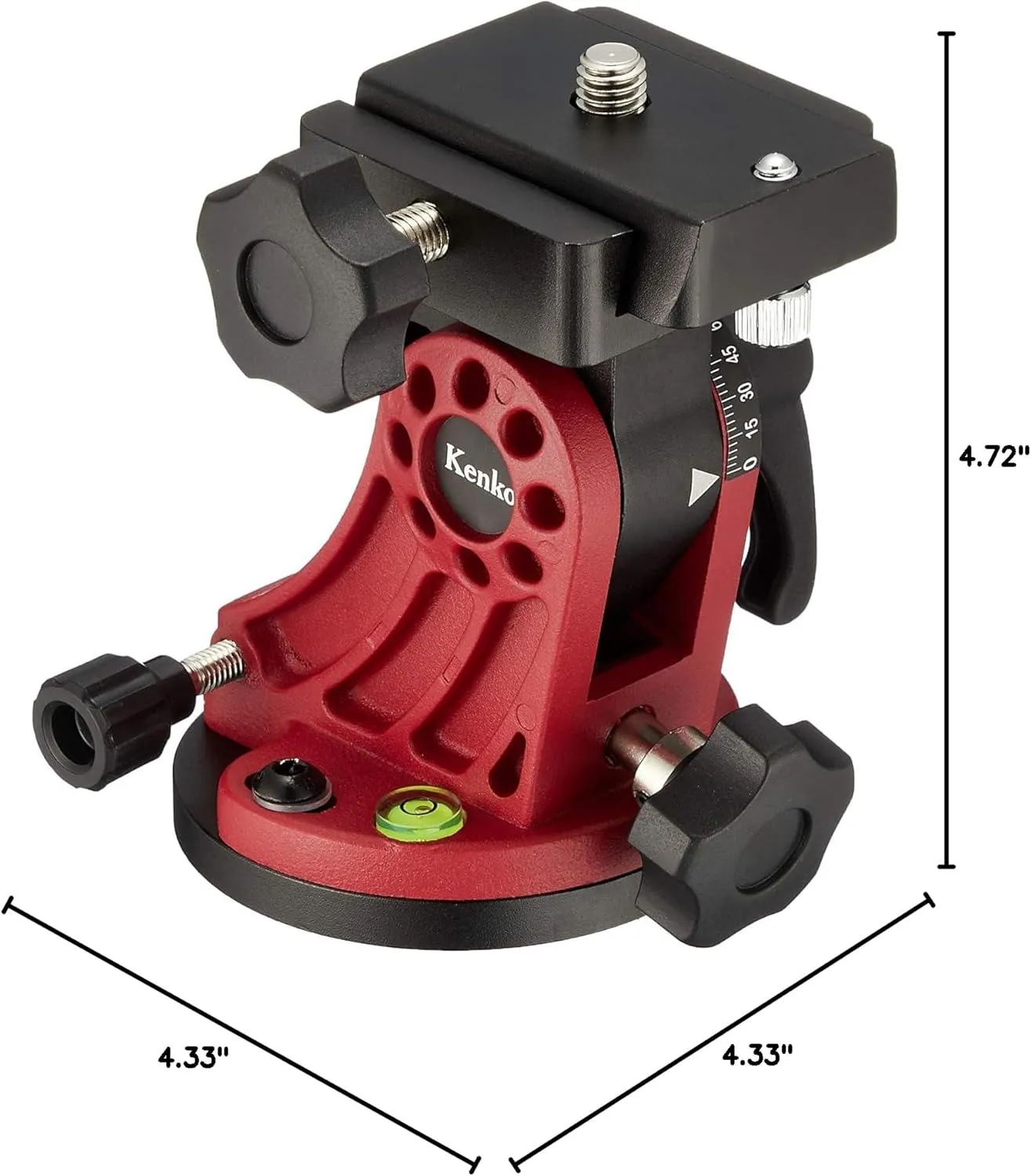 Kenko Telescope Accessory SKYMEMO S Equatorial Wedge Red 844212