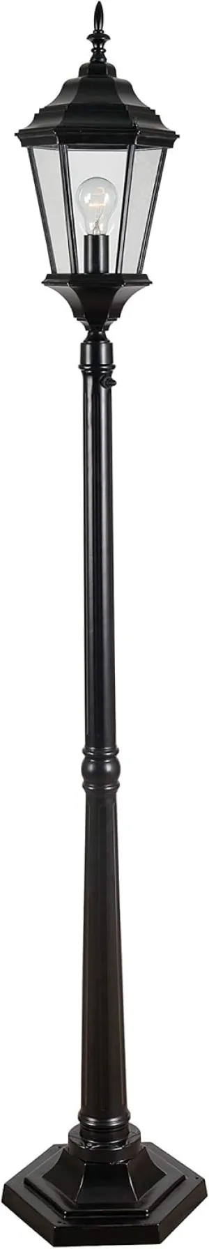 Kenroy Home 93432ORB Villa Waterproof Outdoor Lamp Post Light, Oil-Rubbed Bronze Finish