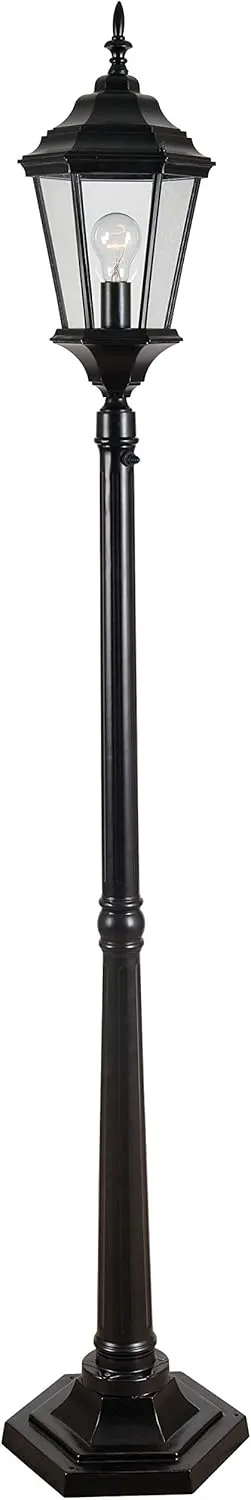 Kenroy Home 93432ORB Villa Waterproof Outdoor Lamp Post Light, Oil-Rubbed Bronze Finish