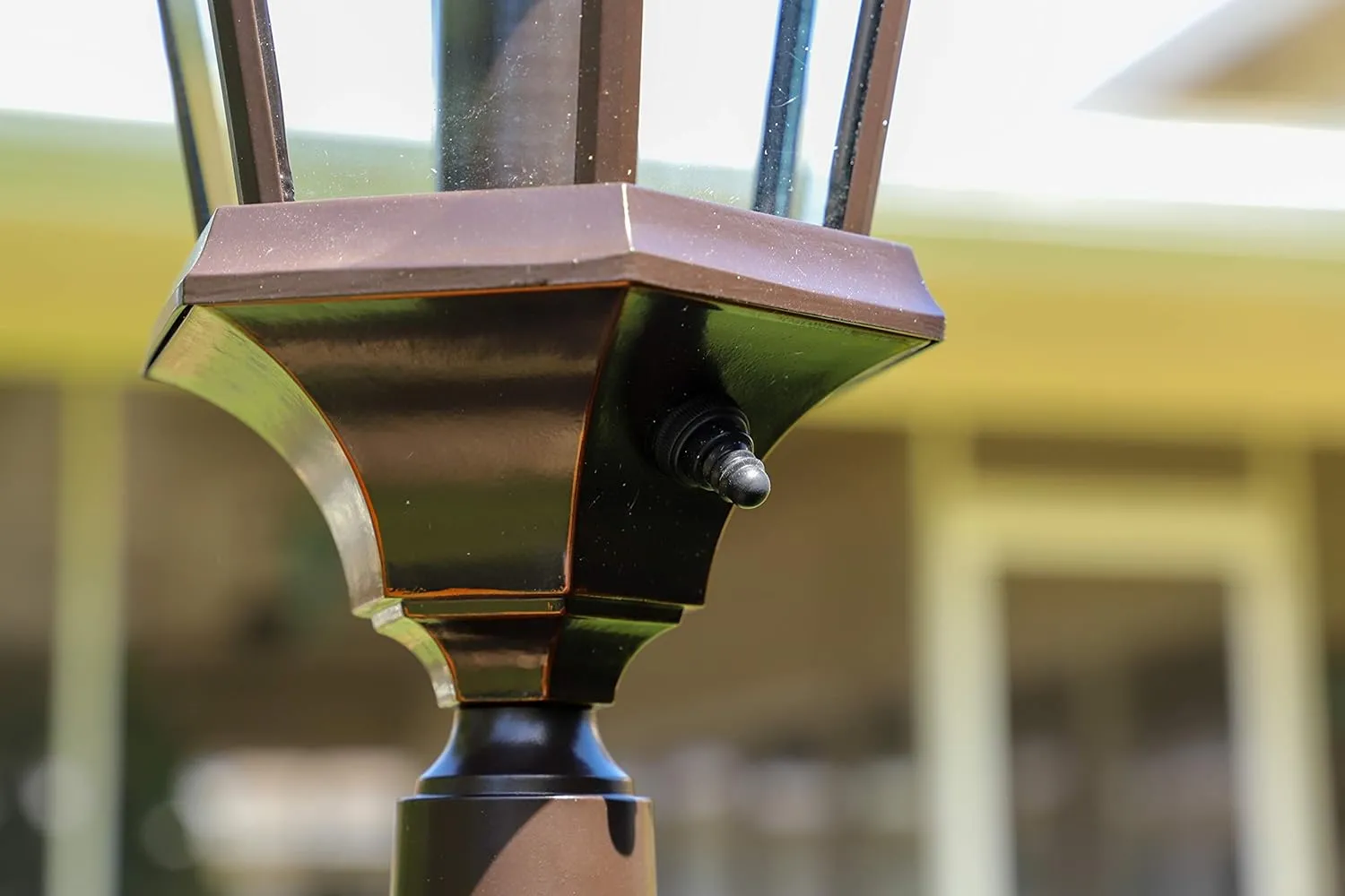 Kenroy Home 93432ORB Villa Waterproof Outdoor Lamp Post Light, Oil-Rubbed Bronze Finish