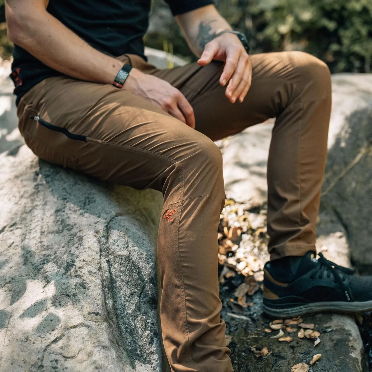 KETL Shenanigan Hiking Pants - Lightweight, Stretchy, Packable, Adventure Travel Men's Pants