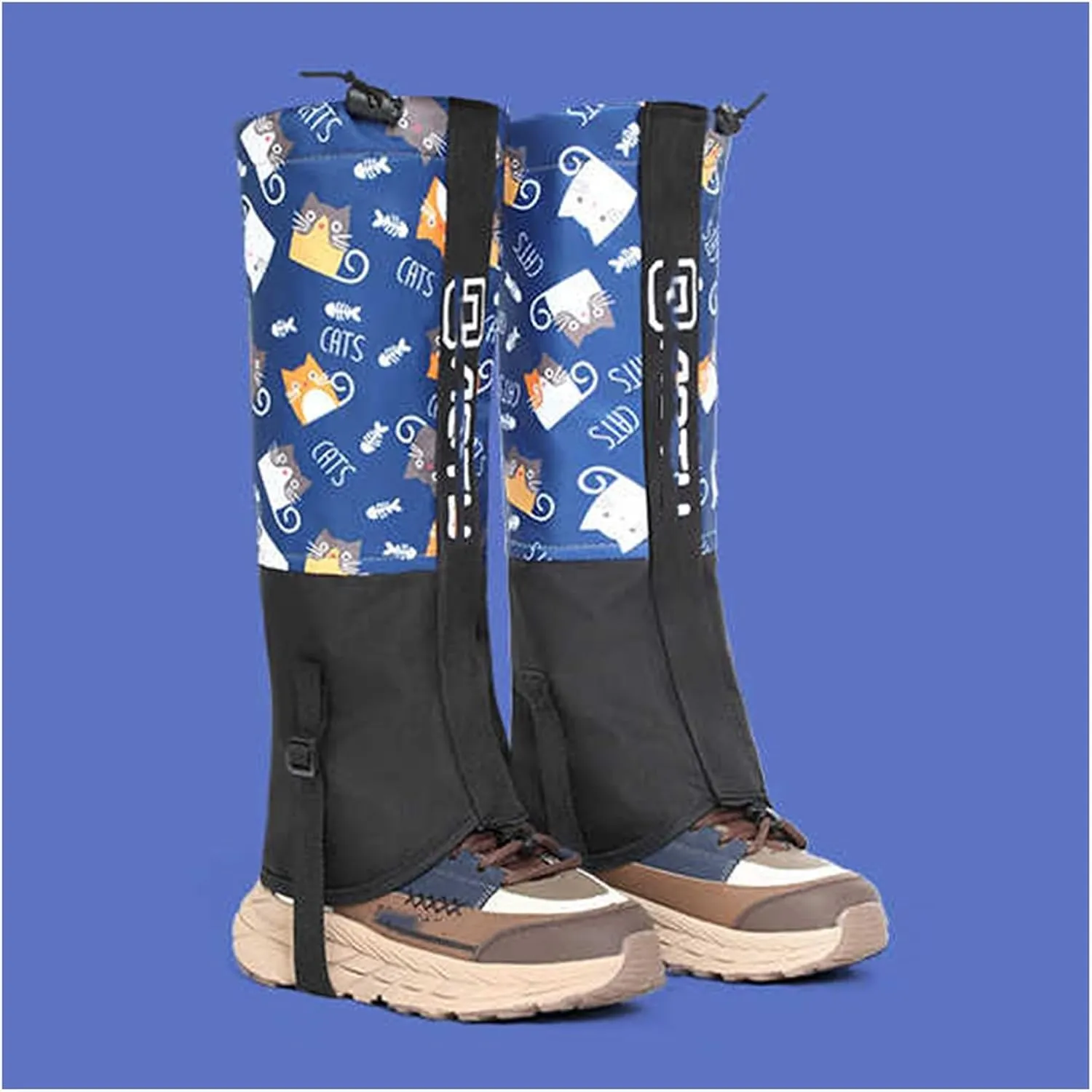 Kids Gaiters,Hiking Leg Gaiters,Lower Legs Guards,Adjustable Leg Cover,Waterproof Nylon Cloth for Climbing Cycling Home Gardening