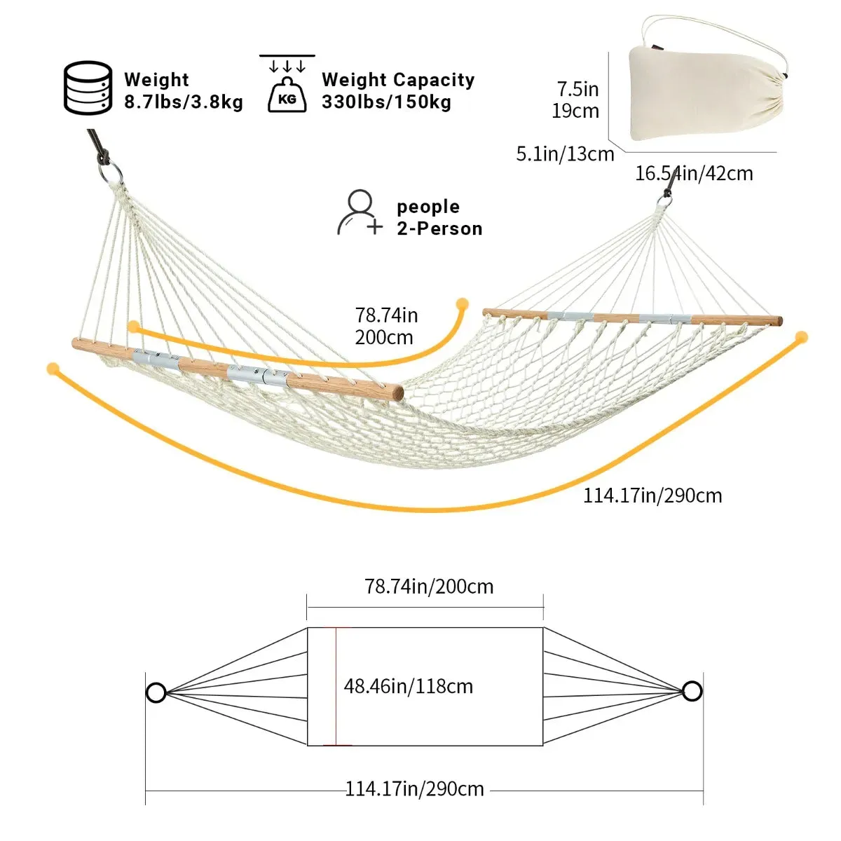 KingCamp Mulan Net Hammock