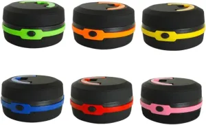 Led Camping Lamp Collapsible Tent Light 3 Aa Batteries Solar Powered Outdoor Night Light Portable Emergency Lantern for Hiking