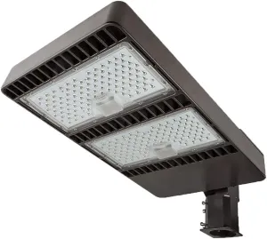 LED Parking Lot Lights 200w - Direct Wiring AC 100-277V LED Shoebox Pole Light - 26000lm 5000K Daylight Street Lighting - IP65 Waterproof Outdoor Large Area Lighting ETL DLC Listed