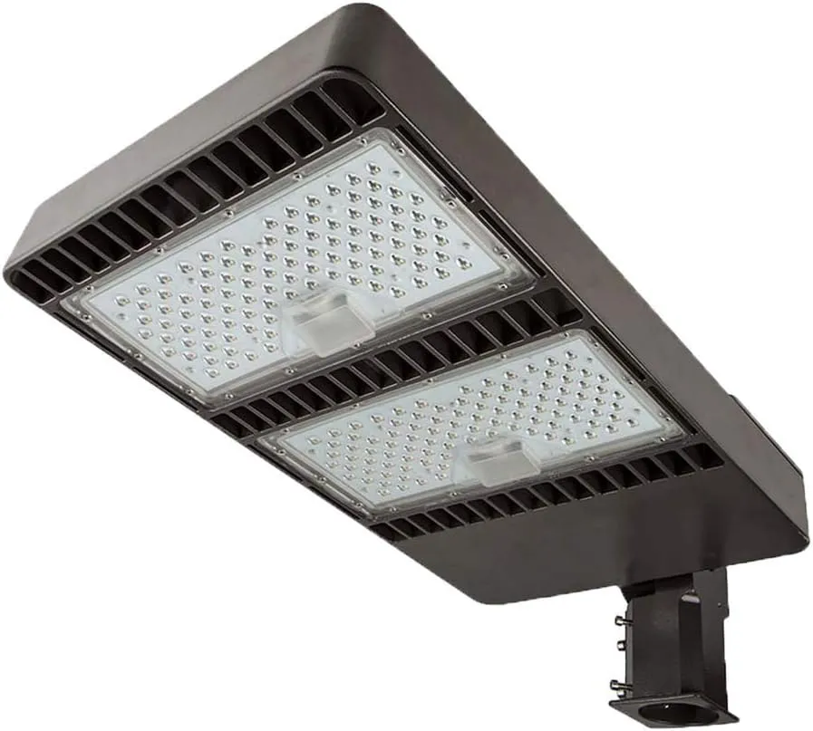LED Parking Lot Lights 200w - Direct Wiring AC 100-277V LED Shoebox Pole Light - 26000lm 5000K Daylight Street Lighting - IP65 Waterproof Outdoor Large Area Lighting ETL DLC Listed