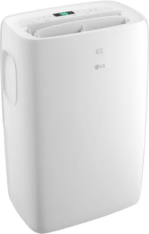 LG 7,000 BTU Portable Air Conditioner, 115V, Cools 300 Sq.Ft. (12' x 25' Room Size), Portable Air Conditioner for Home with Quiet Operation, LCD Remote Control, and Window Installation Kit, White