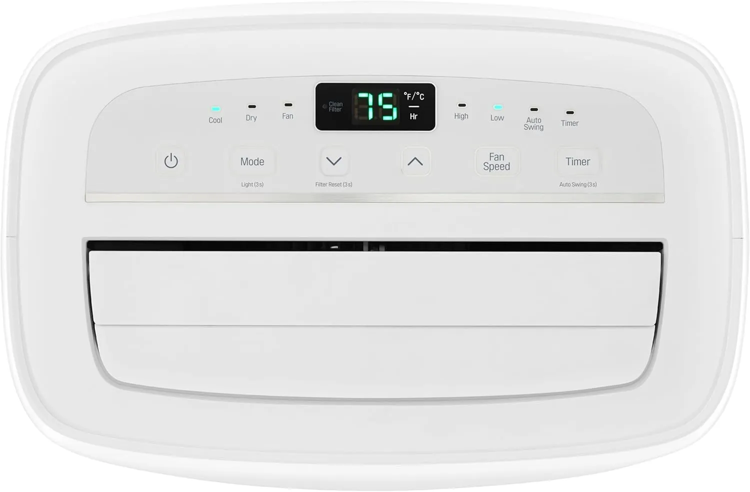 LG 7,000 BTU Portable Air Conditioner, 115V, Cools 300 Sq.Ft. (12' x 25' Room Size), Portable Air Conditioner for Home with Quiet Operation, LCD Remote Control, and Window Installation Kit, White