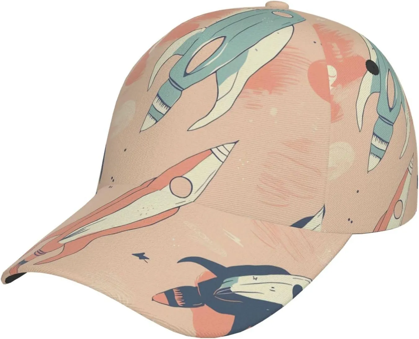 Lifelike Eyes Baseball Cap Breathable Adjustable Dad Hat Adult Casual Cap Outdoor Sports Baseball Hat
