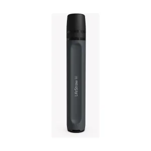 Lifestraw Peak Series Straw - Personal Water Filter - Dark Grey